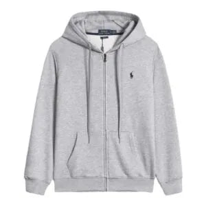 HOODIE ZIP POLO GREY