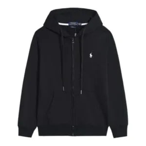 HOODIE ZIP POLO BLACK