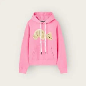 HOODIE PALM PINK